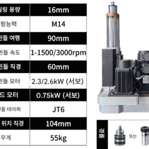 전동탭핑기 2.6kW 2.6kW